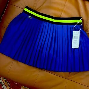 Women’s Lacoste pleated skirt
